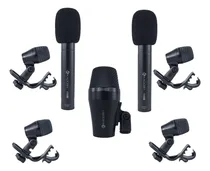 Comprar Kit Microfones Para Bateria Kadosh Kmd 207 Kmd-207 7 Peças Cor Preto