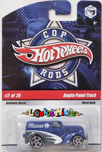 Hot Wheels Anglia Panel Truck 2009 Cop Rods Series #2 Target