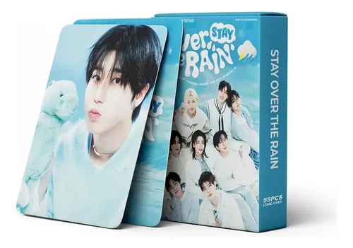 55 Photocards Stray Kids - Stay Over The Rain 2026 | MercadoLivre