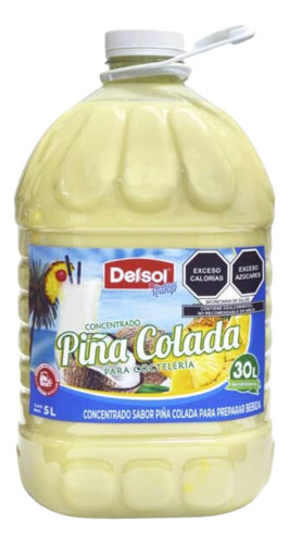 Concentrado Delsol Sabor Piña Colada 5 Lts