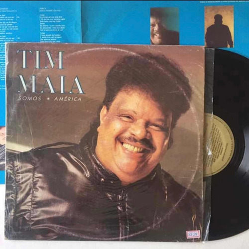 Tim Maia Somos America Disco Vinilo Lp Importado