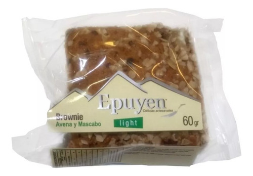 Brownie De Avena Y Mascabo Light Epuyen