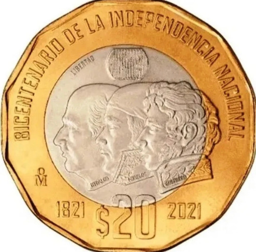 Moneda Conmemorativa De 20$