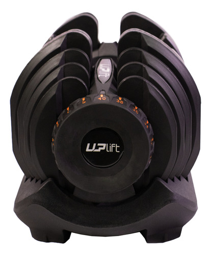 Halter Anilhas Dumbbell Ajustavel / Regulavel 40kg Uplift Cor Preto