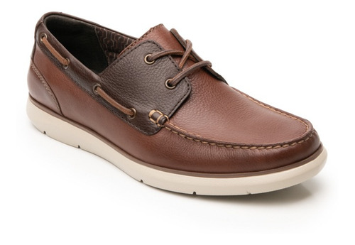 Imagen 1 de 6 de Zapato Flexi Para Hombre Estilo 403604 Tan