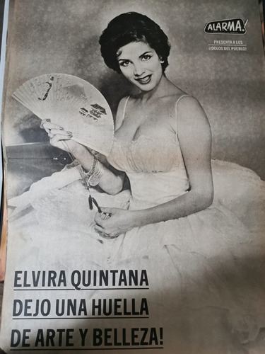 Póster Elvira Quintana Vintage