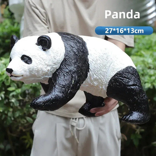 Juguete De Vinilo Zoo Animals Con Forma De Pandas, Elefantes