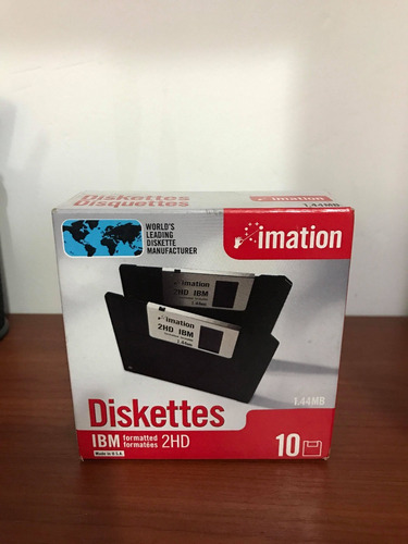 Cajas De Diskettes Imation 1.44