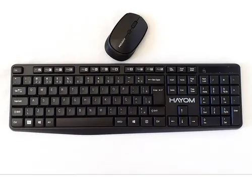 Kit Teclado E Mouse Sem Fio Notebook Acer Positivo LG Asus