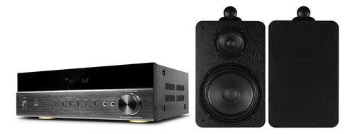 Set Receiver Hs 5.2 + Parlantes 3 Vias Hs 150w