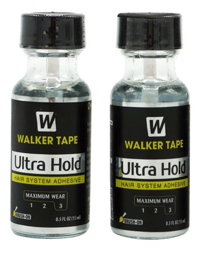 Pack 2 Pegamento Walker Tap Ultra Hold 15ml Protesis Capilar