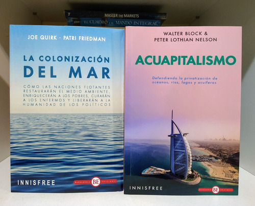 Pack Block-friedman: Acuapitalismo, Colonización Del Mar. 