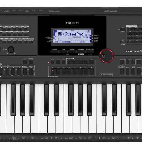 Teclado Profesional Casio Ct-x5000 Usb 61 Teclas Funda
