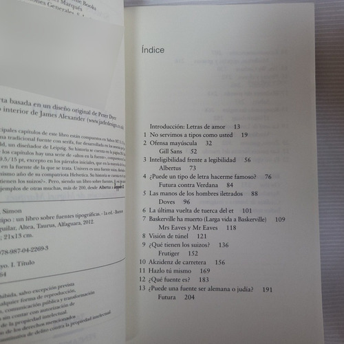Imagen 5 de 10 de Es Mi Tipo Fuentes Tipograficas Simon Garfield Taurus