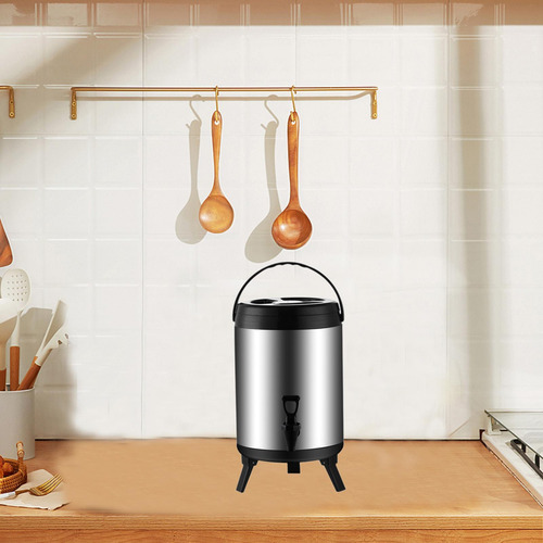 Barril Aislado De Acero Inoxidable, Dispensador De Té 10l