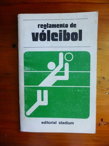 Reglamento De Voleibol - Ed. Stadium - 1998 - Impecable