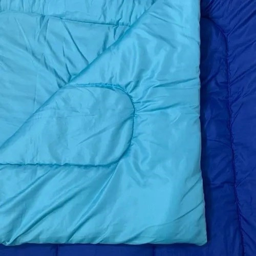 Acolchado De 1 1/2pl. Reversible Directo De Fabrica!!! Color Azul/Turquesa