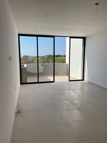 Imagen 16 de 18 de Departamento 110m2 Balcón 2 Recamaras 2 Baños Y Medio Mejor Zona De Temozón Norte Seguridad 24 Hrs Amenidades Piscina Salon Con Aire Roof Garden Mérida Ciudad Mas Segura Oportunidad De Inversion