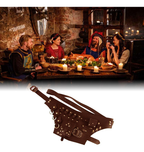 Suporte De Garrafa De Poção Medieval Fantasia Marrom