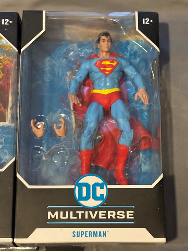 Dc Multiverse Superman, Flash Gold Label, Two Face Digital (Usado)