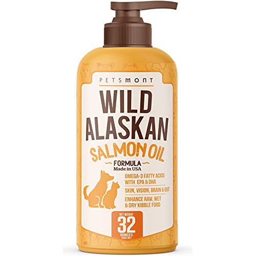 Petsmont Aceite De Salmón Silvestre Alaskan Para Cf527