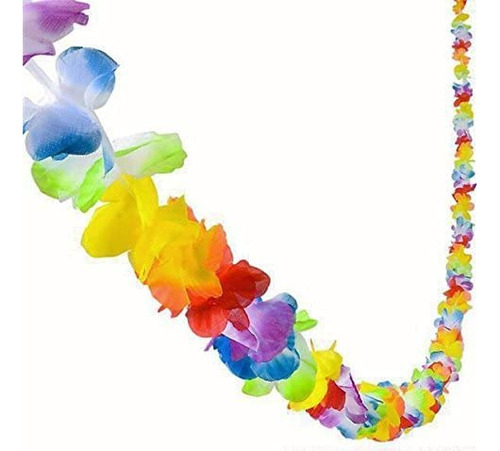 Giftexpress Guirnalda Lei De Flores De Plastico De 72 Pies,