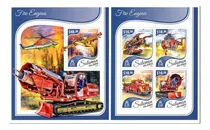 Comprar 2017 Camion Bomberos Helicoptero- Is Salomon (bloques) Mint