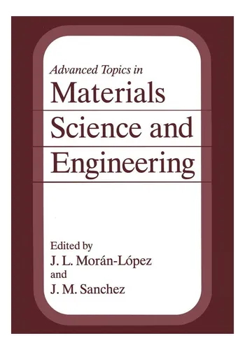 comprar Libro: Temas Avanzados En Ciencia E Ingeniería De Materiales