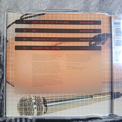 Kylie Minogue Can't Get You Out Of My Head Single Cd1 Edição Limitada (Usado)
