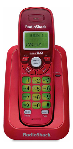 Telefono Inalambrico Radioshack Rs6114 (rojo) | 71885 Color Rojo