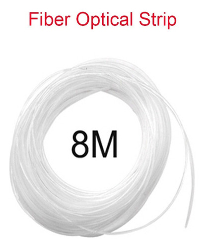 Para 2024 Tira De Fibra Óptica De 8 M Con Tubo For Luces /