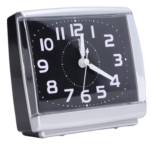 Reloj Despertador Cuadrado, Silencioso, De Estilo Simple, De