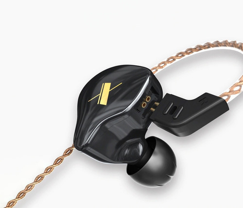 Imagen 1 de 2 de Auriculares In Ears Kz Edx Sin Microfono Cable Extraíble 