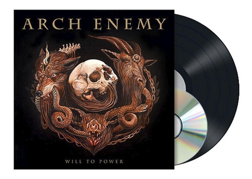 Arch Enemy Will To Power Lp Vinyl + Cd