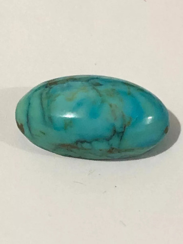 Turquesa 17 Ct Natural Cabujón Azul Turquesa