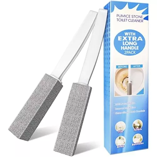 Impresa Pumice Sweater Stone with Wooden Handle - Lint Remover Stone