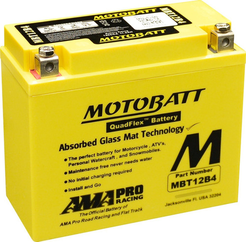 Bateria Motobatt Mbt12b4 Yamaha R1 98-03 Fz6 Fazer 600 Xj6