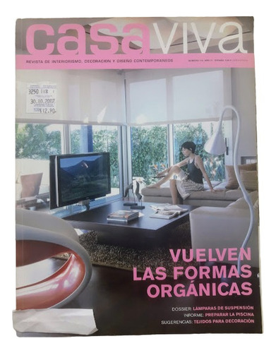 Revista Casa Viva Decoración Diseño N° 118 Octubre 2007