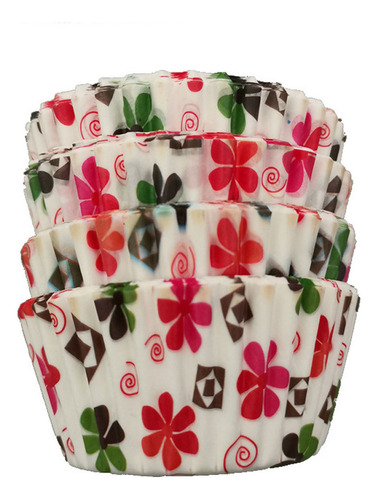 Funda De Papel Colorida Para Tartas Y Magdalenas N, 100 Unid
