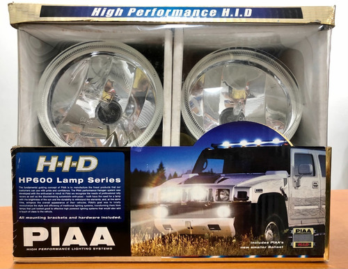 Faros Piaa Modelo Hp600 Aplicacion Original Para Hummer H2