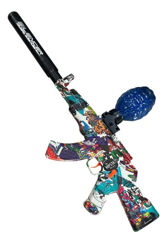 Pistola Bolas De Gel Hidrogel Juguete Ak47 Eléctrica