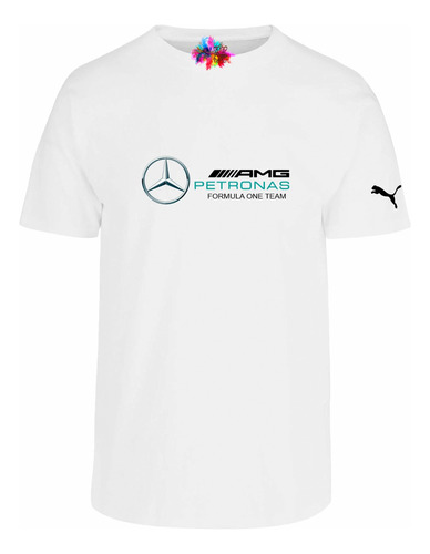 Playera F1 Petronas Fórmula Uno Mercedes Variedad De Colores