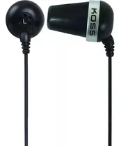 Comprar Auriculares Koss The Plug Return Stage de alta calidad, color negro, bajo