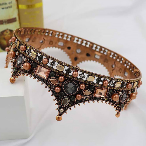 1 Corona De Rey Real Para Hombre, Coronas De Diamantes De Im