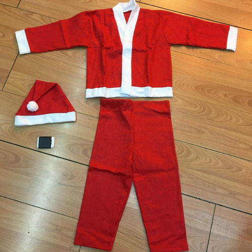 4 Disfraz De Papá Noel Para Niños Con Niño De 4 A 6 Años