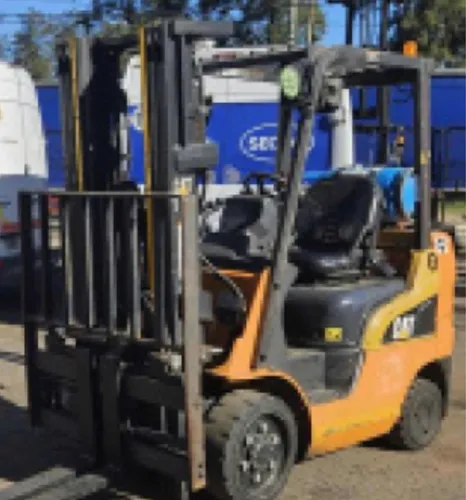 Autoelevador Cat Dp70 7tn Torre Triple/desplazador 8182horas