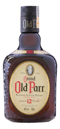 Whisky Escocês Grand Old Parr Blended 12 Anos 750 Ml