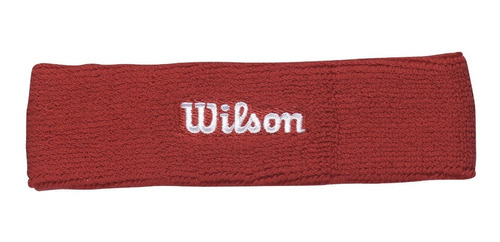 Cintillo Sudadera Para Tenis Wilson Rojo