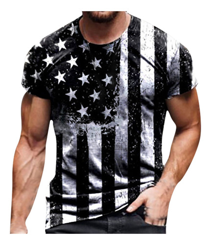 Camisetas De Manga Corta Para Hombre, Informales, A La Moda,