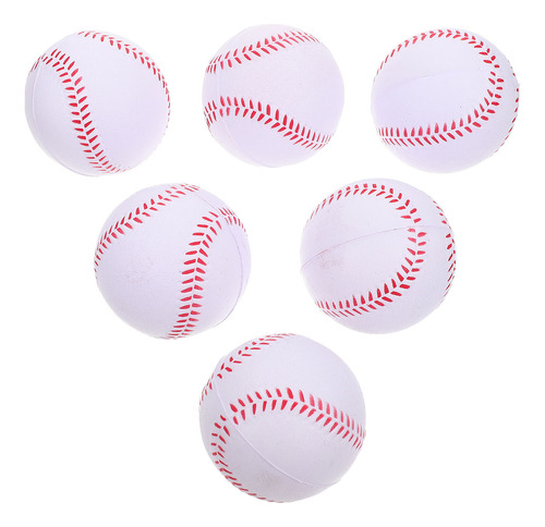 Pelota De Béisbol De Juguete Para Niños, 6 Piezas